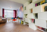 Kleur en maatwerk voor een gezinswoning-StrandNL architectuur en interieur-alle,Woonkamer-OBLY