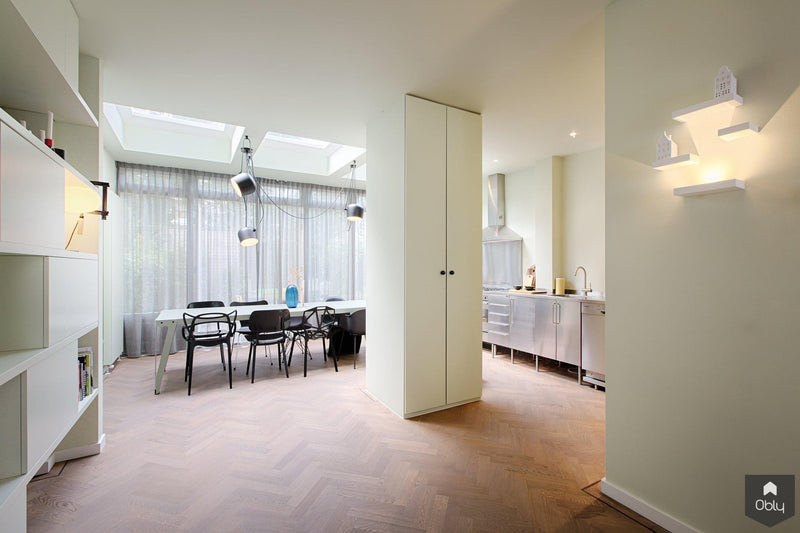 Kleur en maatwerk voor een gezinswoning-StrandNL architectuur en interieur-alle,Woonkamer-OBLY