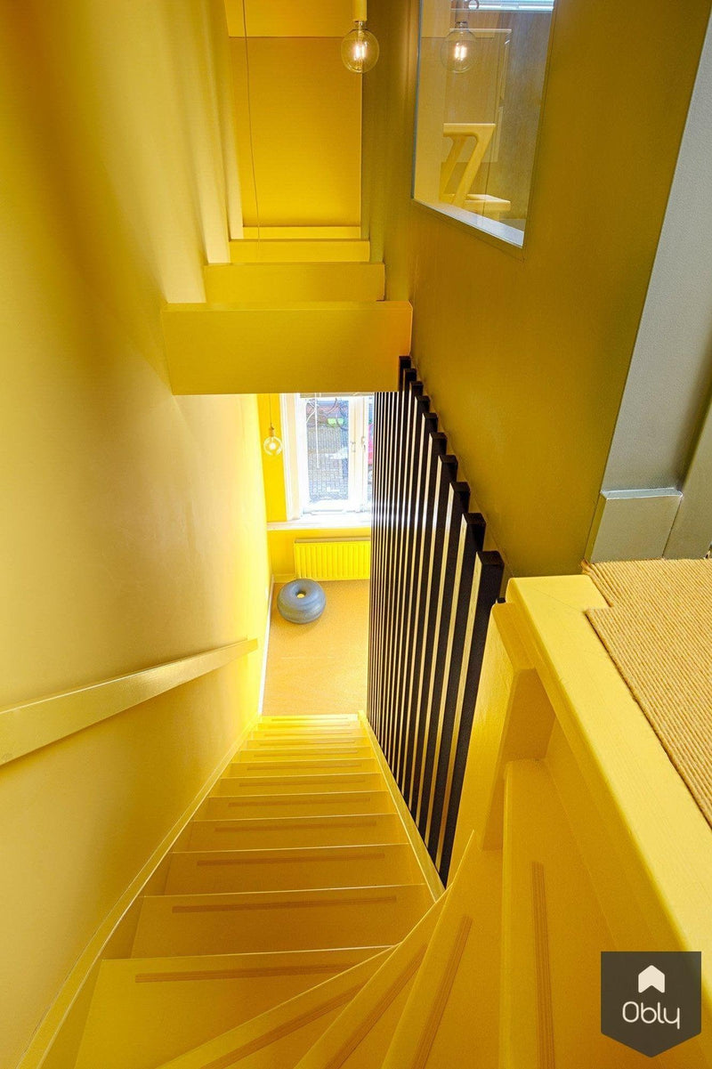 Kleur en maatwerk voor een gezinswoning-StrandNL architectuur en interieur-alle,Woonkamer-OBLY