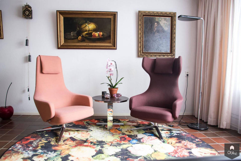 Kleurijk interieur voor dame op leeftijd-Van Waay & Soetekouw-alle,Woonkamer-Kleurijk interieur voor dame op leeftijd | OBLY.com-OBLY