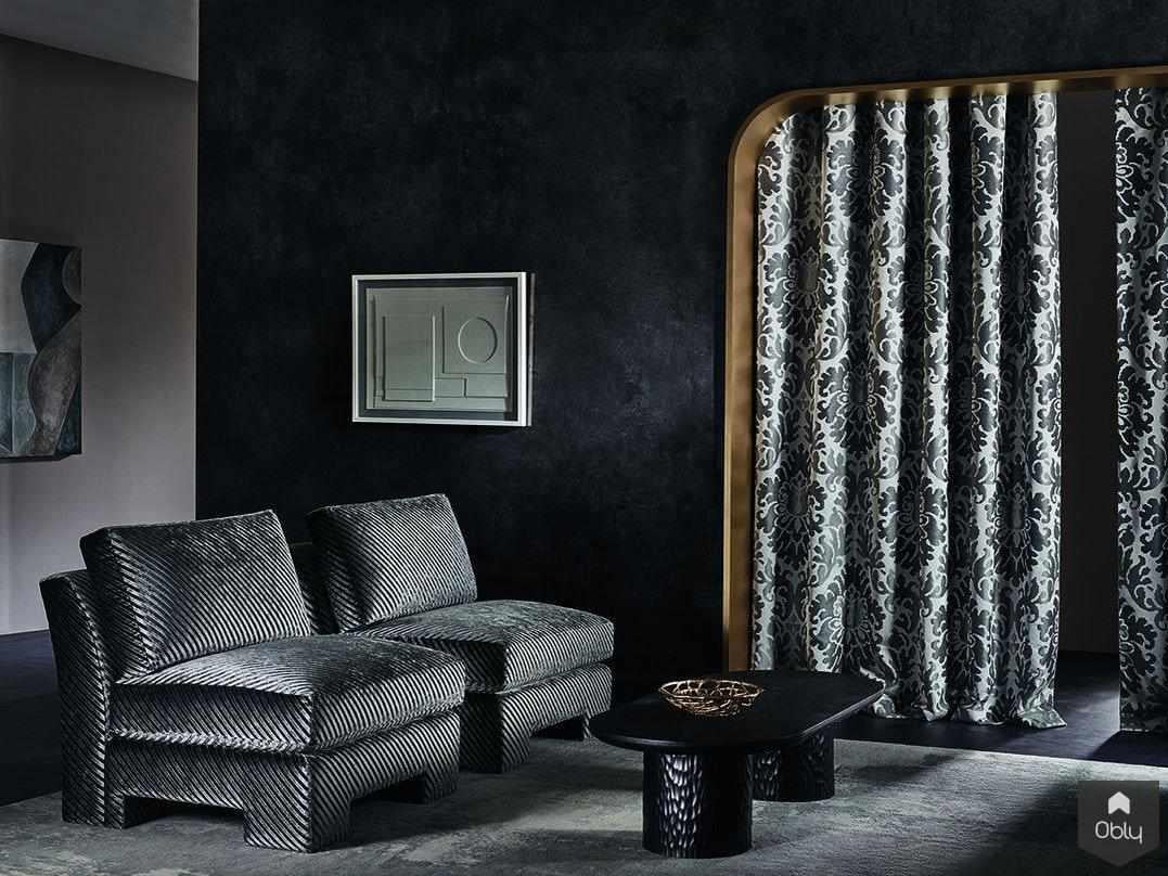 Kleurrijke fluwelen stoffen collectie Parisienne-The Romo Group Nederland-alle,design textiel,exclusieve stoffering,fluwelen stoffen,gordijnstoffen,kleurrijke stoffen,luxe interieurstoffen,Woonkamer,zinc textile-OBLY