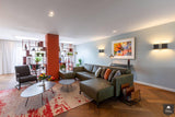 Kleurrijke woonkamer met roomdivider-Aangenaam Interieuradvies-alle,Woonkamer-Kleurrijke woonkamer met roomdivider | OBLY.com-OBLY