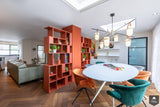 Kleurrijke woonkamer met roomdivider-Aangenaam Interieuradvies-alle,Woonkamer-Kleurrijke woonkamer met roomdivider | OBLY.com-OBLY