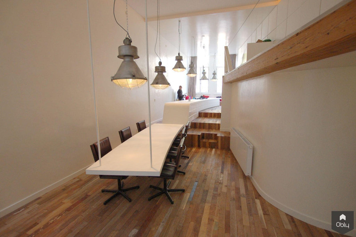 Kloveniersburgwal Amsterdam-Wonderwall Studios-alle,amsterdaminterieur,designkeuken,grachtenpand,loftwoning,Monumentaal,wonderwallvloeren,Woonkamer,woonkeuken-OBLY