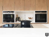 Kookeiland in open keuken met corian werkblad-Keukenarchitectuur Midden Brabant-alle,Keuken-OBLY