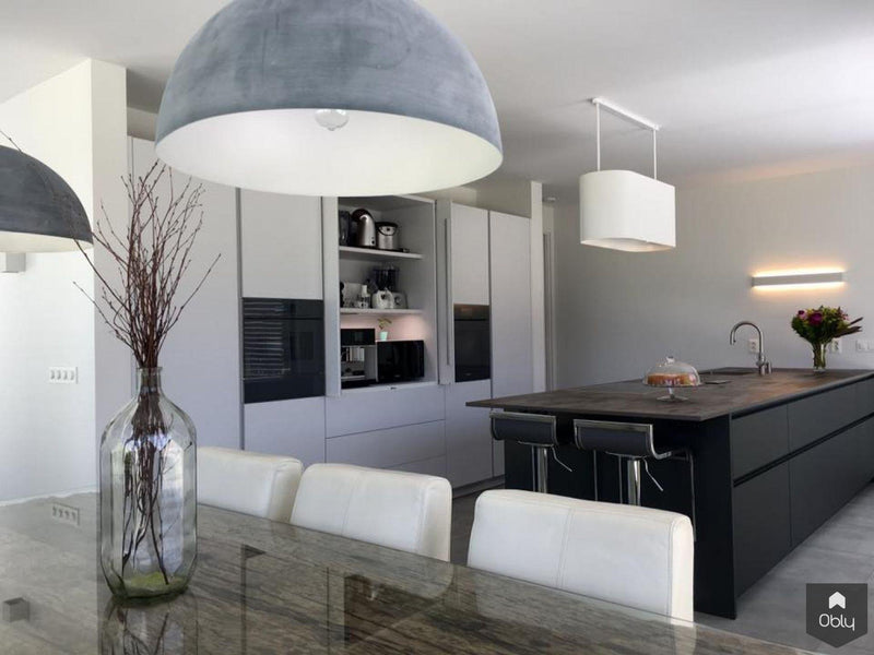 LEICHT keuken met hoge kastenwand en eiland-Wildhagen Design Keukens-alle,Keuken-OBLY