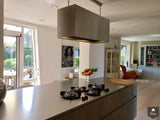 LEICHT keuken met keukeneiland en Wave afzuiglamp-Wildhagen Design Keukens-alle,Keuken-OBLY