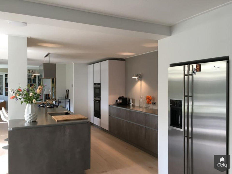 LEICHT keuken met keukeneiland en Wave afzuiglamp-Wildhagen Design Keukens-alle,Keuken-OBLY