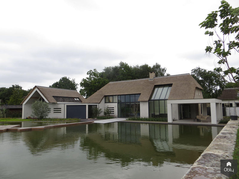 Landelijk wonen oud en nieuw gecombineerd-Architectenbureau Drijvers Oisterwijk B.V.-alle,Exterieur vrijstaand-OBLY
