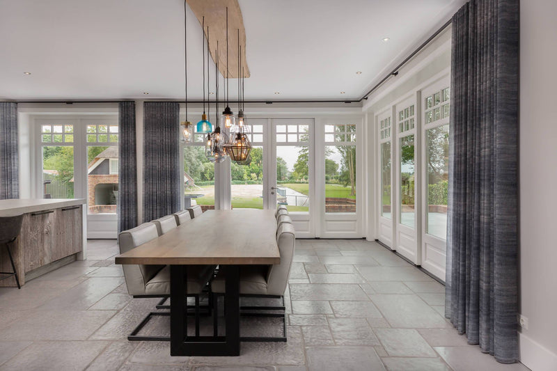 Landelijke Villa karakteristieke materialen-Van den Heuvel & Van Duuren-Tuin-Landelijk Villa met karakteristieke materialen-OBLY