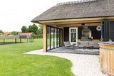 Landelijke Villa karakteristieke materialen-Van den Heuvel & Van Duuren-Tuin-Landelijk Villa met karakteristieke materialen-OBLY