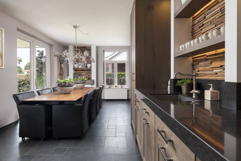 Landelijke design keuken en vernieuwd interieur-Mereno-Keuken-OBLY