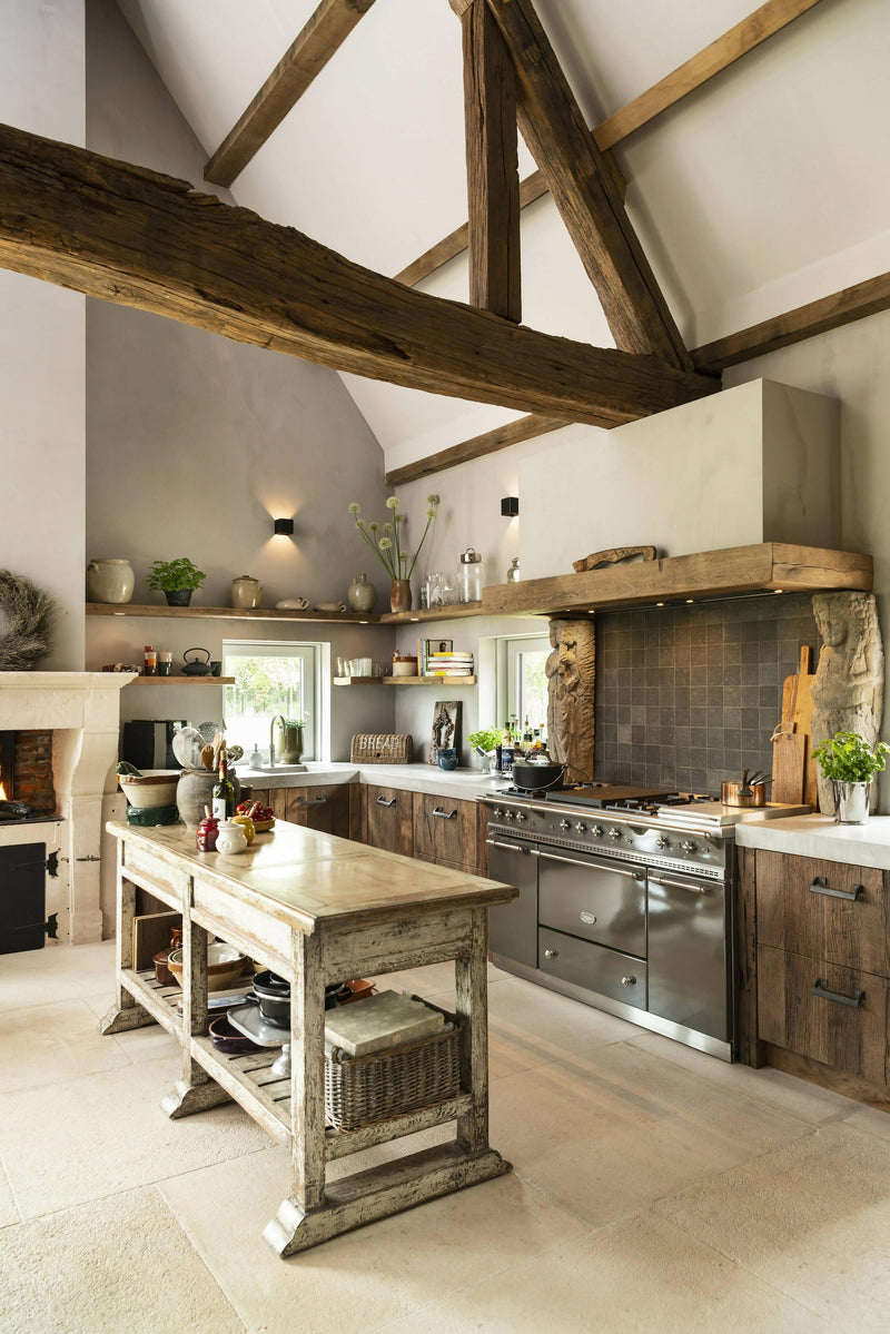 Landelijke keuken van massief oud eikenhout-Restyle-XL-Keuken-OBLY