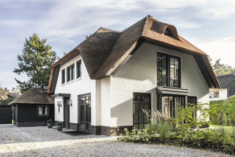 Landelijke villa met moderne uitstraling-Architectenbureau Lighthouse Living-Woonkamer-OBLY