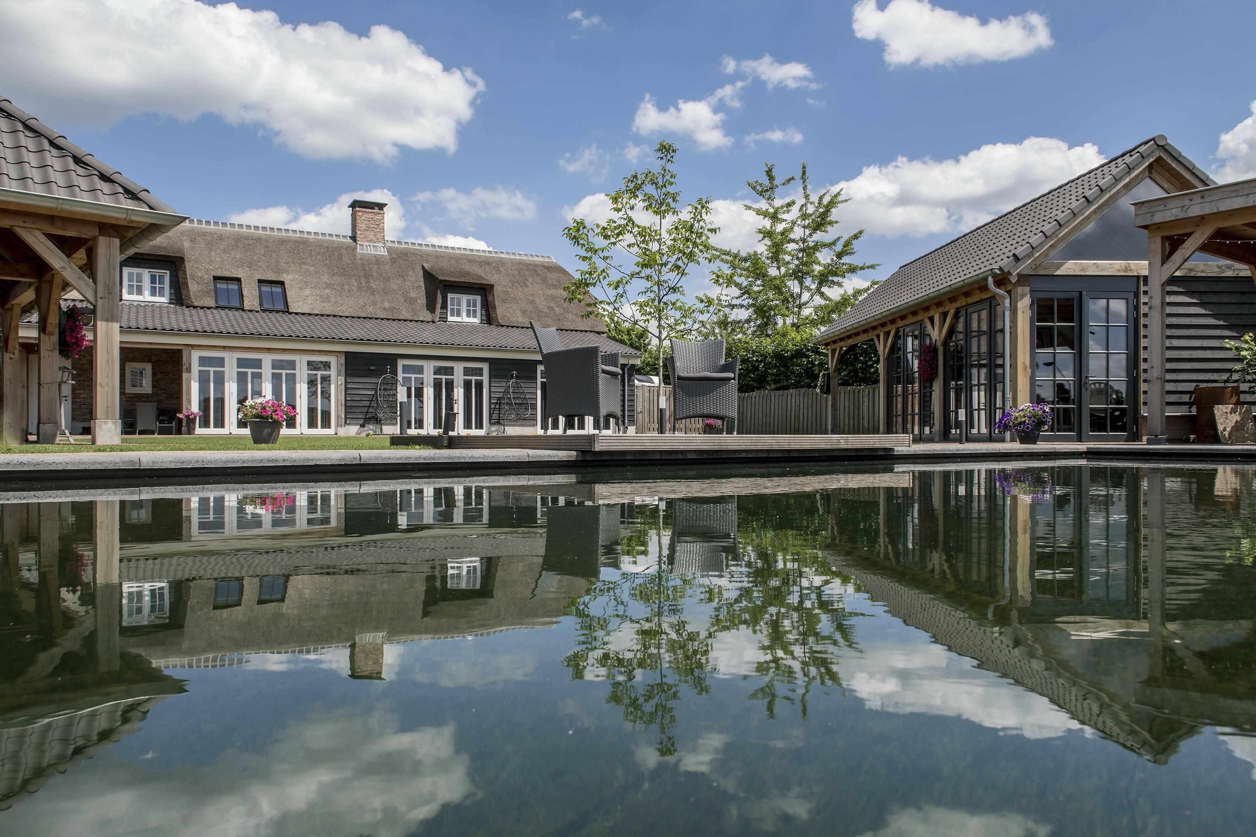 Langgevelboerderij-Spanjers Architect-authentieke stijl,bijgebouw,erfarchitectuur,Keuken,landelijke architectuur,langgevelboerderij,nieuwbouw-OBLY