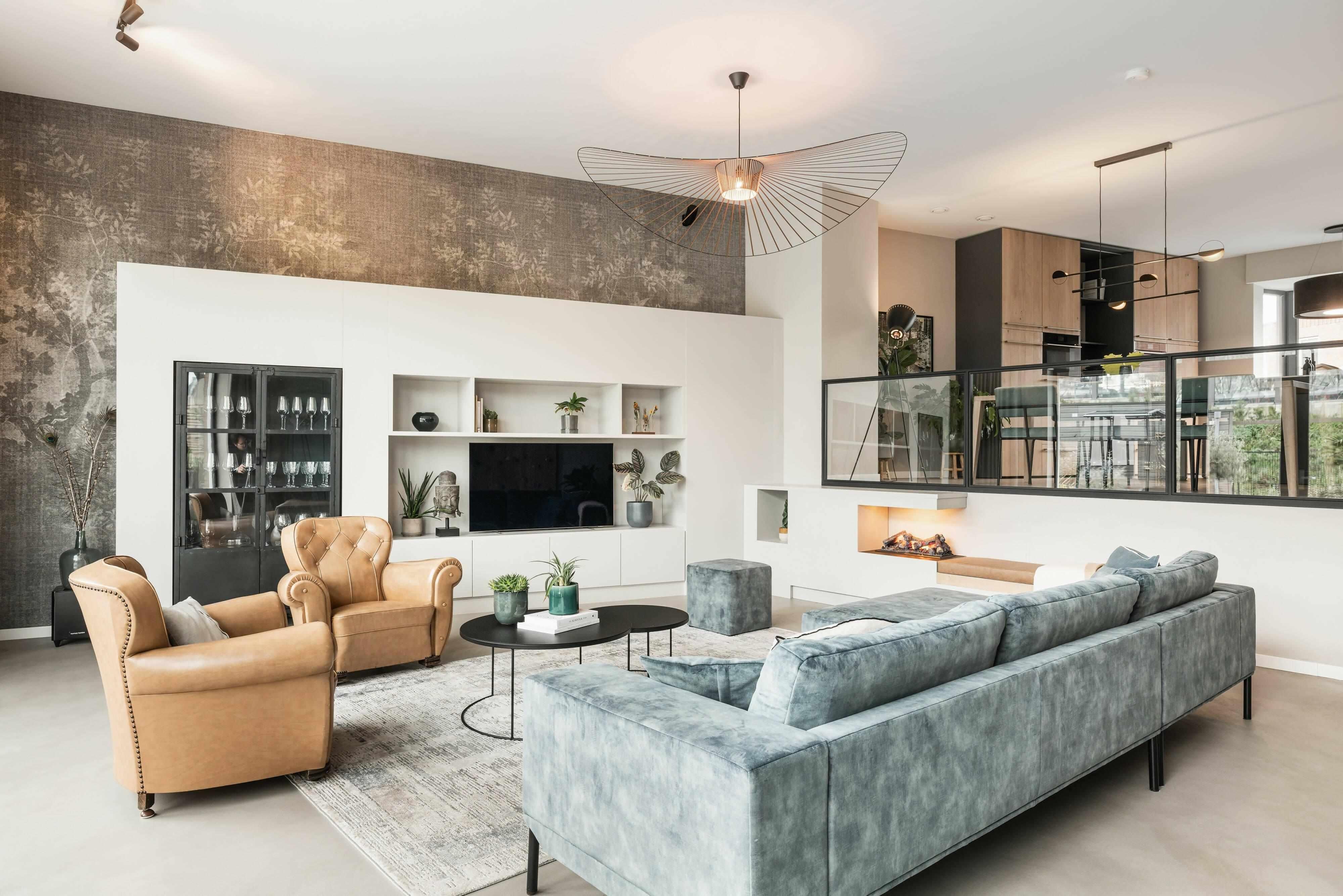 Leefbaar en duurzame woning-Studio Lieke Sanders-balans en rust,duurzame woning,energiezuinig huis,houten elementen,leefbaar interieur,licht interieur,modern interieur,moderne keuken,natuurlijke materialen,open woonkamer,sfeervolle inrichting,warme sfeer,Woonkamer-OBLY