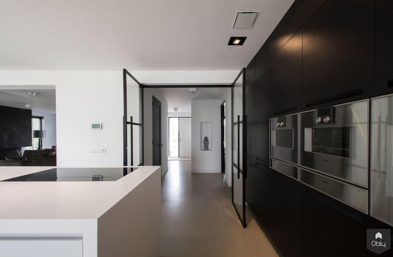 Leefkeuken vrijstaande villa-Art Design Wonen-alle,Keuken-OBLY