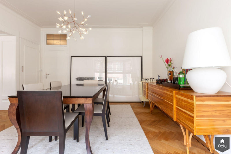 Living en Eetkamer ensuite in appartement Amsterdam Oud-Zuid-Aangenaam Interieuradvies-alle,Woonkamer-OBLY