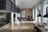 Loft in voormalige School in Amsterdam-Witteveen Architecten-alle,Woonkamer-OBLY