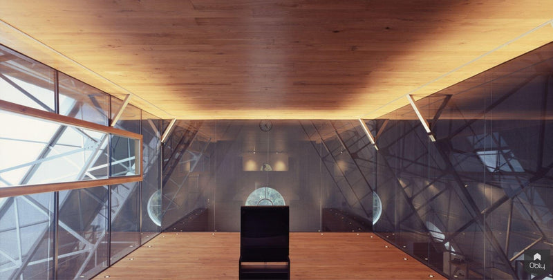 Loft in voormalige kerk in Amsterdam-Witteveen Architecten-alle,Slaapkamer-OBLY
