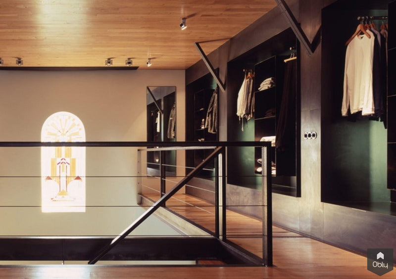 Loft in voormalige kerk in Amsterdam-Witteveen Architecten-alle,Slaapkamer-OBLY