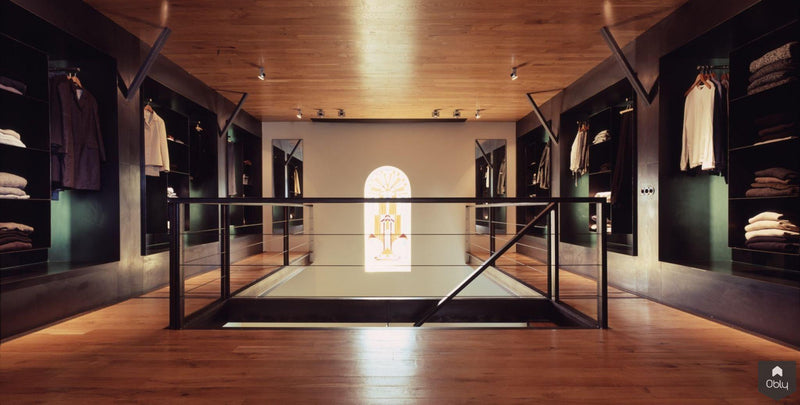Loft in voormalige kerk in Amsterdam-Witteveen Architecten-alle,Slaapkamer-OBLY