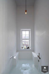 Loft voormalige School in Amsterdam-Witteveen Architecten-alle,Badkamer-OBLY