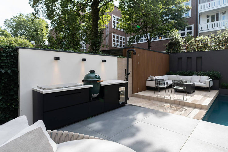 Luxe buitenkeuken in Amsterdamse stadstuin-COOXS-Exterieur,Keuken-Luxe buitenkeuken in Amsterdamse stadstuin-OBLY