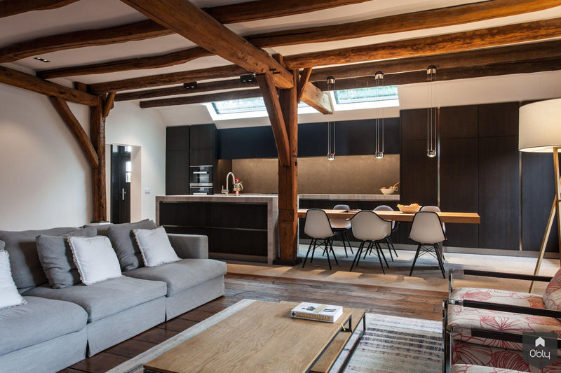 Luxe leefkeuken woonboerderij-Bob Romijnders Architectuur - Interieur-alle,Keuken-OBLY