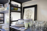 Luxe zwart-wit keuken in de Vondelstraat met glaswand-Bricks / Studio-alle,Industriële keuken stijl,Keuken,Luxe keuken Amsterdam,Open keuken met glaswand,Zwart wit keuken-Luxe keuken Vondelstraat Amsterdam met glaswand-OBLY