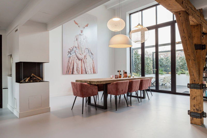 Maatwerk interieur in stadsloft-Maatwerk Concept-Keuken,Woonkamer-Maatwerk interieur stadsloft| OBLY.com-OBLY