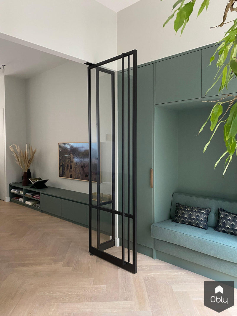 Maatwerk interieur moderne woning-designed by david-alle,Woonkamer-OBLY