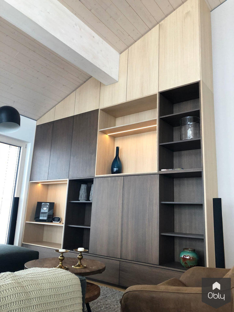 Maatwerk kastenwand in de Alpen-Zijlmans Maatwerk-alle,Woonkamer-OBLY