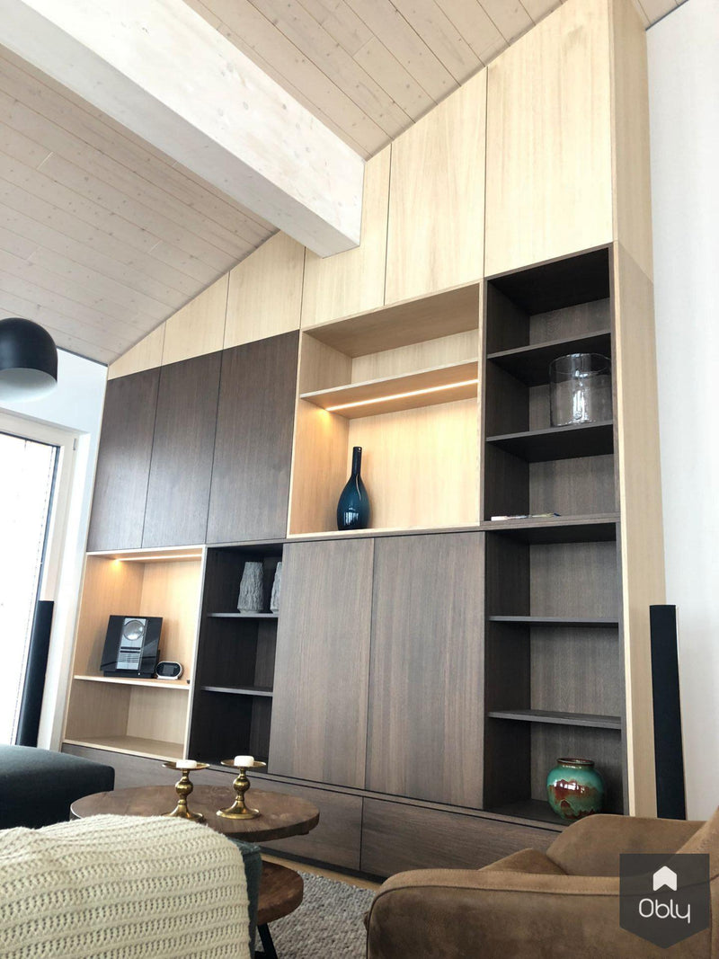 Maatwerk kastenwand in de Alpen-Zijlmans Maatwerk-alle,Woonkamer-OBLY