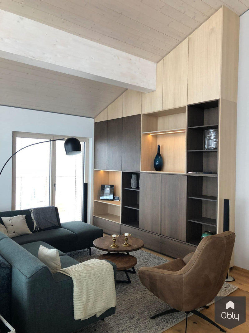 Maatwerk kastenwand in de Alpen-Zijlmans Maatwerk-alle,Woonkamer-OBLY