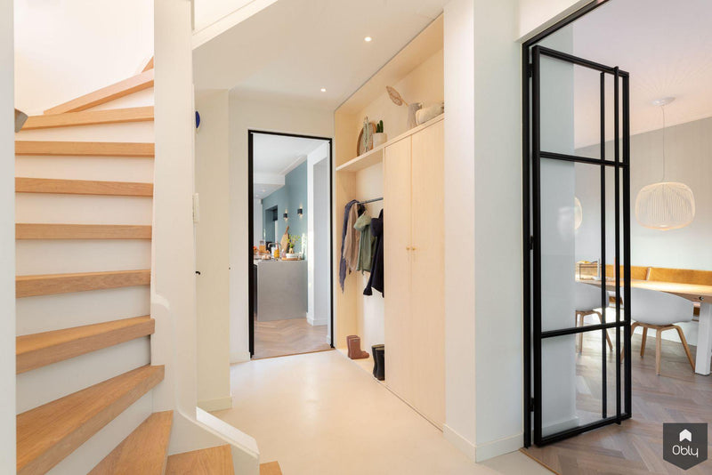 Massief eiken traprenovatie jaren 30 villa-Content Traprenovatie-alle,Entree hal trap-OBLY