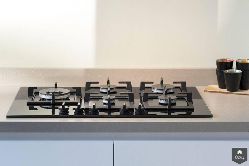 Mat witte keuken met geïntegreerd dressoir-Kitchenstudio-alle,Keuken-Mat witte keuken met geïntegreerd dressoir | OBLY.com-OBLY