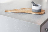 Mat witte keuken met geïntegreerd dressoir-Kitchenstudio-alle,Keuken-Mat witte keuken met geïntegreerd dressoir | OBLY.com-OBLY
