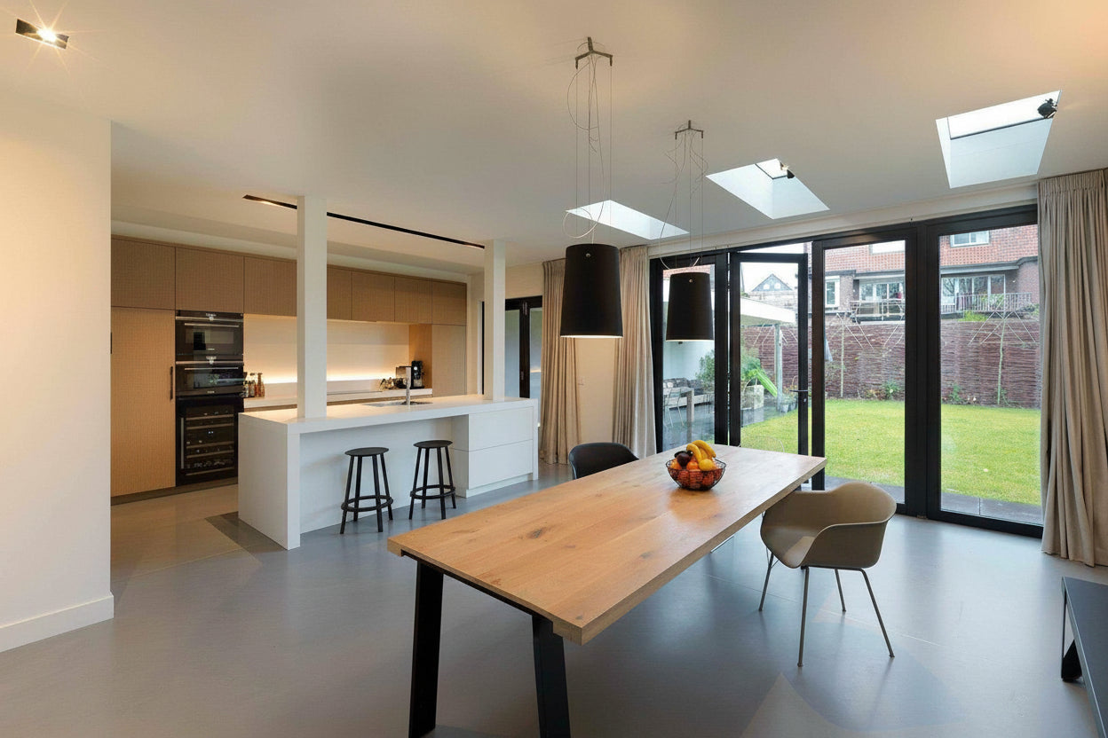 Metamorfose jaren 30 twee onder een kapwoning-Christel Smeets architect bna-alle,Keuken-OBLY