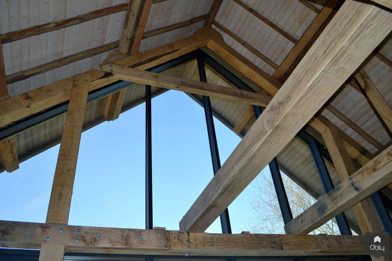 Metamorfose van schuur tot woning.-Alument-alle,Exterieur-OBLY