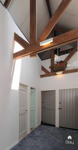 Metamorfose woonboerderij-Christel Smeets architect bna-alle,Entree hal trap-OBLY