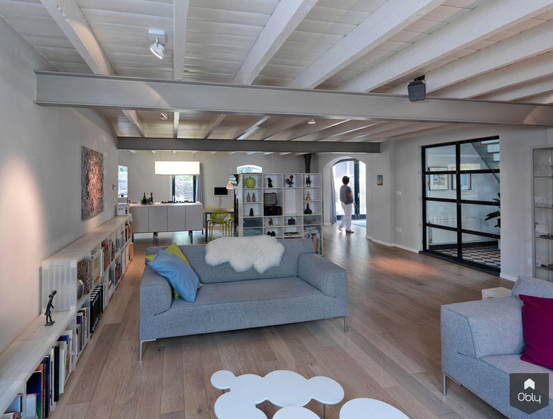 Metamorfose woonboerderij-Christel Smeets architect bna-alle,Woonkamer-OBLY