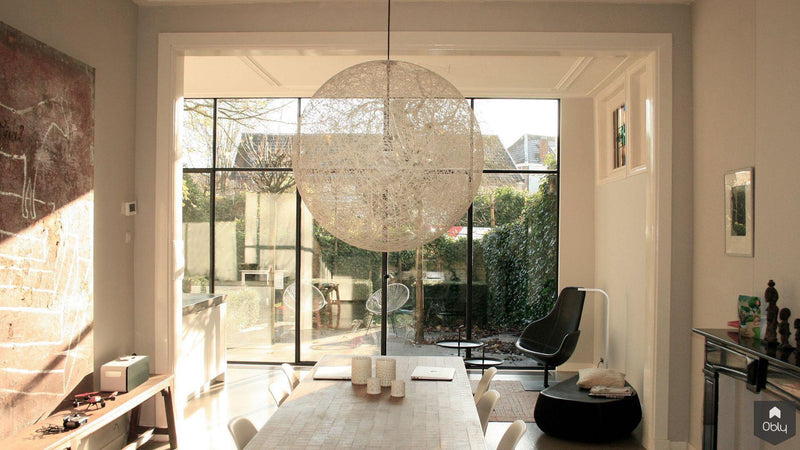 Minimalistische stalen pui in jaren 20 woning-DdP-Architectuur-alle,Keuken-OBLY