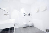 Minimalistische witte badkamer-Fors design badkamers-alle,Badkamer-Minimalistische witte badkamer | OBLY.com-OBLY