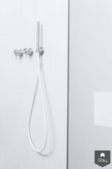 Minimalistische witte badkamer-Fors design badkamers-alle,Badkamer-Minimalistische witte badkamer | OBLY.com-OBLY