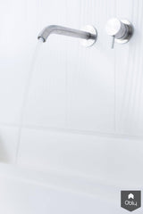 Minimalistische witte badkamer-Fors design badkamers-alle,Badkamer-Minimalistische witte badkamer | OBLY.com-OBLY