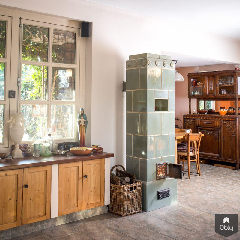 Mintgroene Art Deco tegelkachel-Gloed Tegelkachels-alle,Keuken-OBLY