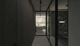 Modern appartement met zichtlijnen-NIRA | designing interior life-Eetkamer,Interieur,Keuken,Minimalistisch interieur,Neutrale kleuren,Woonkamer,Zichtlijnen-Modern appartement met zichtlijnen-OBLY