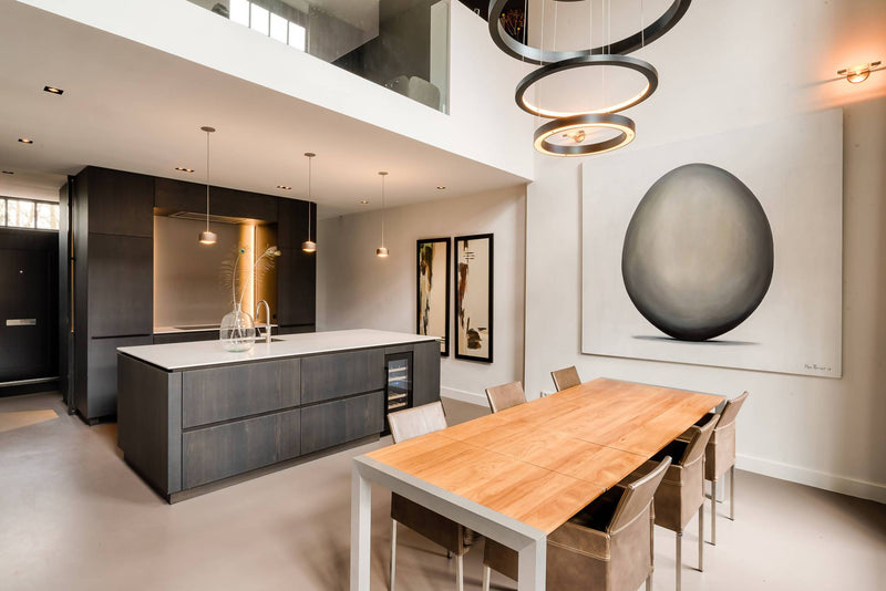 Modern interieur in karakteristieke woning-Van Der Cruijsen Interieurbouw-alle,Keuken,Woonkamer-Modern interieur in karakteristieke woning-OBLY