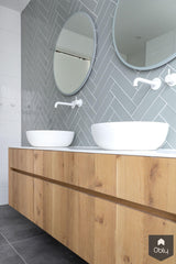 Modern interieur met marmer en eiken-Robert Tediek Keukens & Interieur-alle,Keuken-OBLY